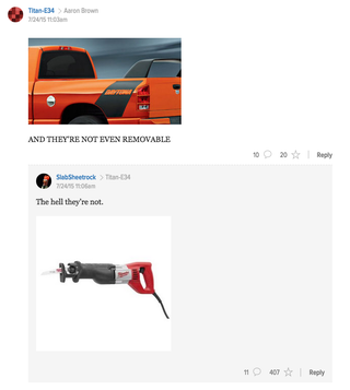 Illustration for article titled Comment Of The Day: Really You Can Fix Anything With A Sawzall Edition